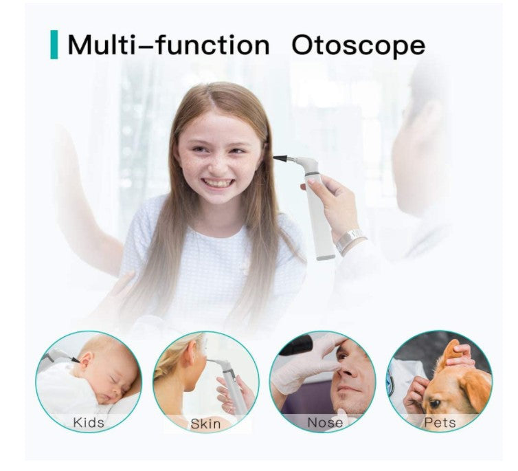 HD720P 6LED WIFI  3.9mm Smart Otoscope Baby Safe Ear Scanning Camera