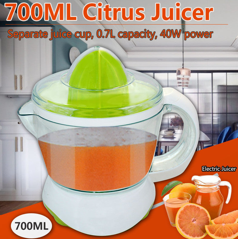 Small Compact Household Electric Orange Lemon Grapefuit Juice Juicer Extractor