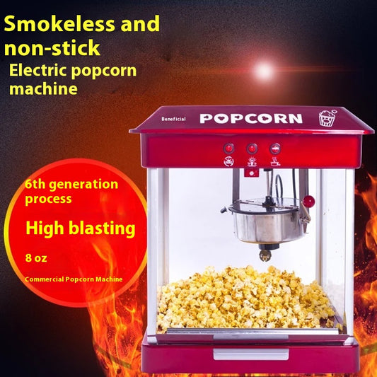 Electronic Automatic Popcorn Making Machine Stall or Household