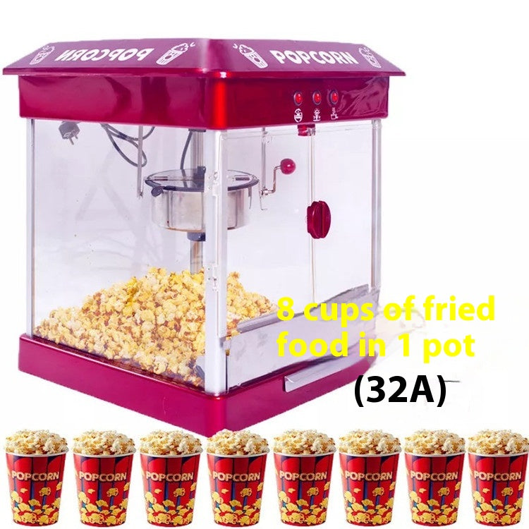 Electronic Automatic Popcorn Making Machine Stall or Household