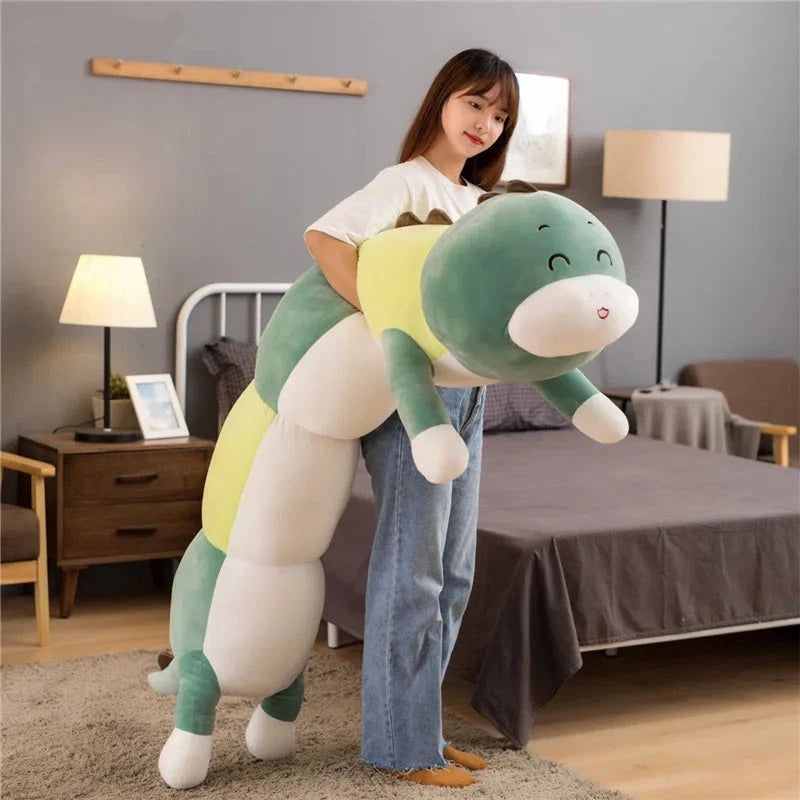 Extra Long and Huggable Full Body Cute Unicorn, Dog and Dinosaur Plush Stuffed Soft Toys