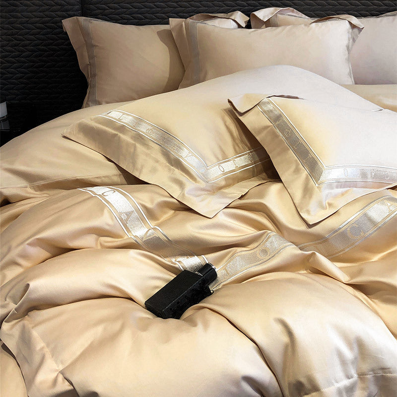 Luxury Cotton Bedding Sets Varieties - Pillowcases, Flat Sheets, Bed Sheets, Quilt Covers