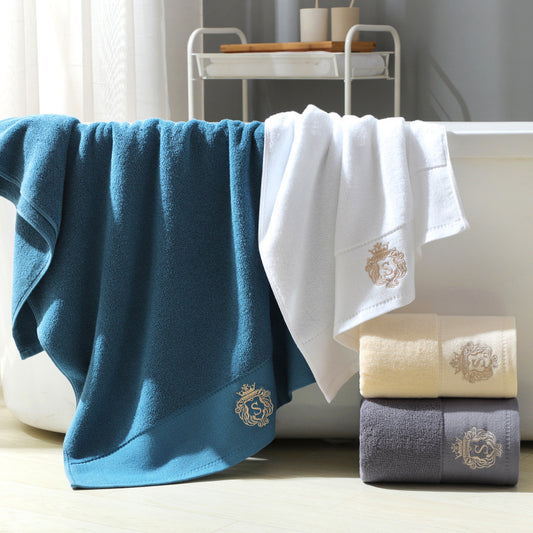 Premium Grade Extra Long & Plush Adult Cotton Bath Towels 70cm x 140cm