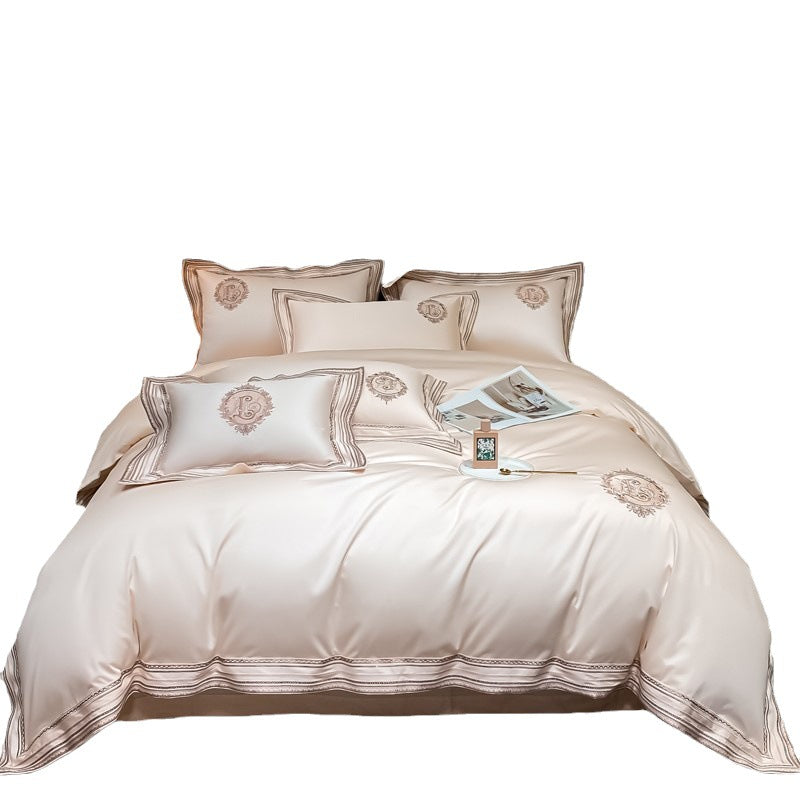 Luxury Cotton Embroidered Bedsheet Sets