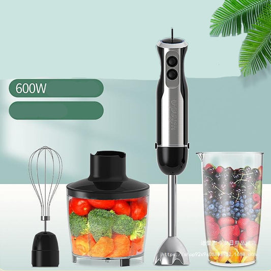 German Handheld Multifunctional Food Grinder Blender with Whisk and Cup