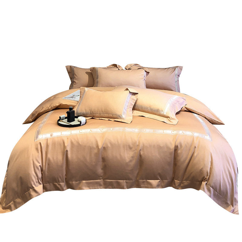 Luxury Cotton Bedding Sets Varieties - Pillowcases, Flat Sheets, Bed Sheets, Quilt Covers