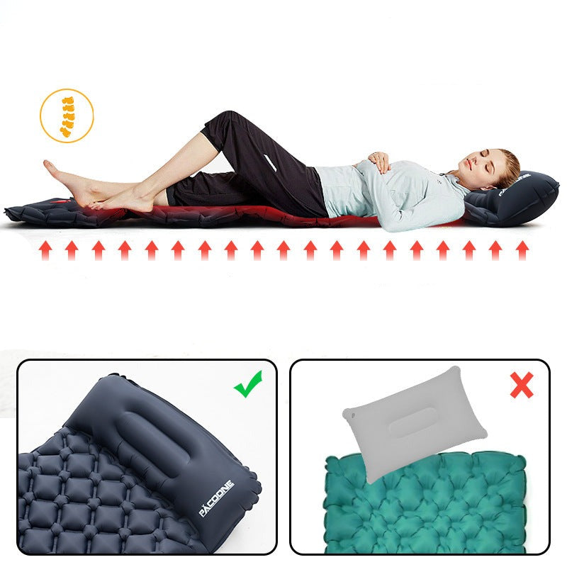 Automatic Inflatable Thick Outdoor Camping Air Sleeping Mattress