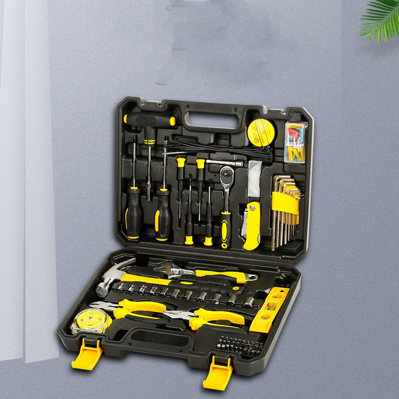 Household Handheld Combination Car Repair Group Set Toolbox Hardware