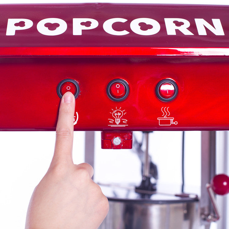 Electronic Automatic Popcorn Making Machine Stall or Household