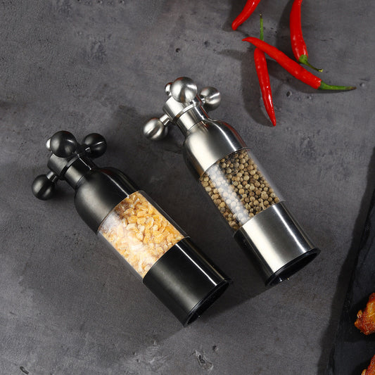 High Quality Food Grade 304 Stainless Steel Spice & Pepper Mill Grinder