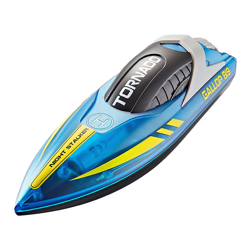 Fun-Tastic High Speed Remote Control Toy Speed Boat with LED Lights Electric Waterproofed